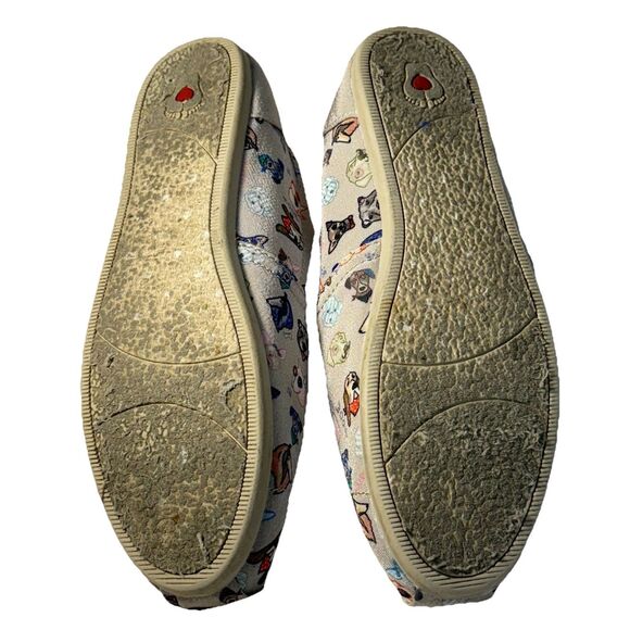 Skechers BOBs for Dogs Posh Pups Slip-On Flat Memory Foam Shoes Sz 8 - Picture 6 of 8
